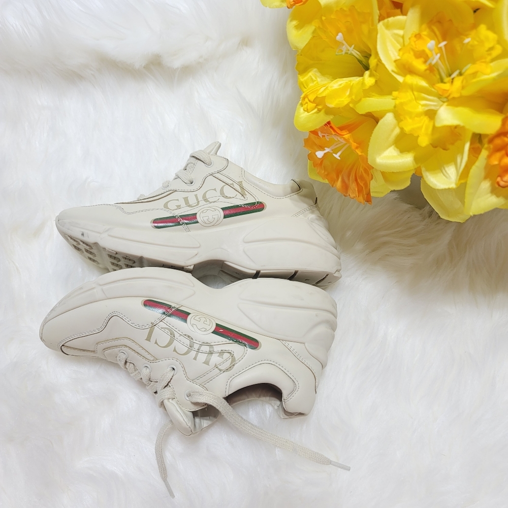 GUCCI KIDS SNEAKERS RHYTON SZ.32 - Picture 14 of 16